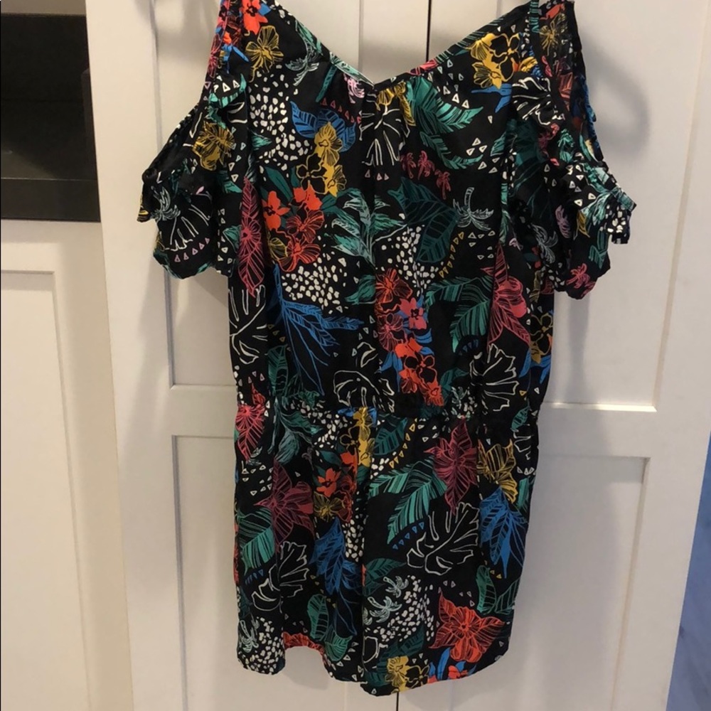 Arizona Tropical Print Romper